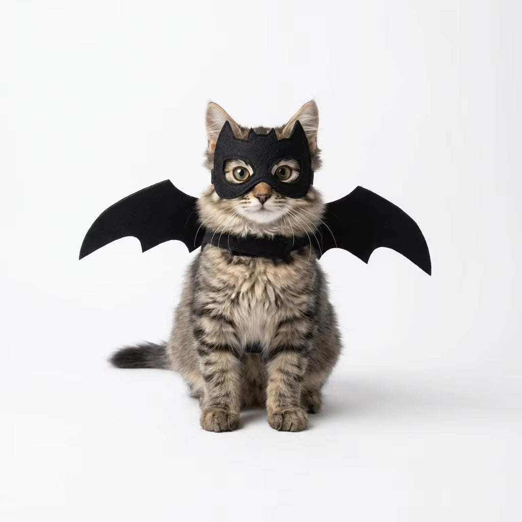 Cat Bat Mask | Funny Pet Costume